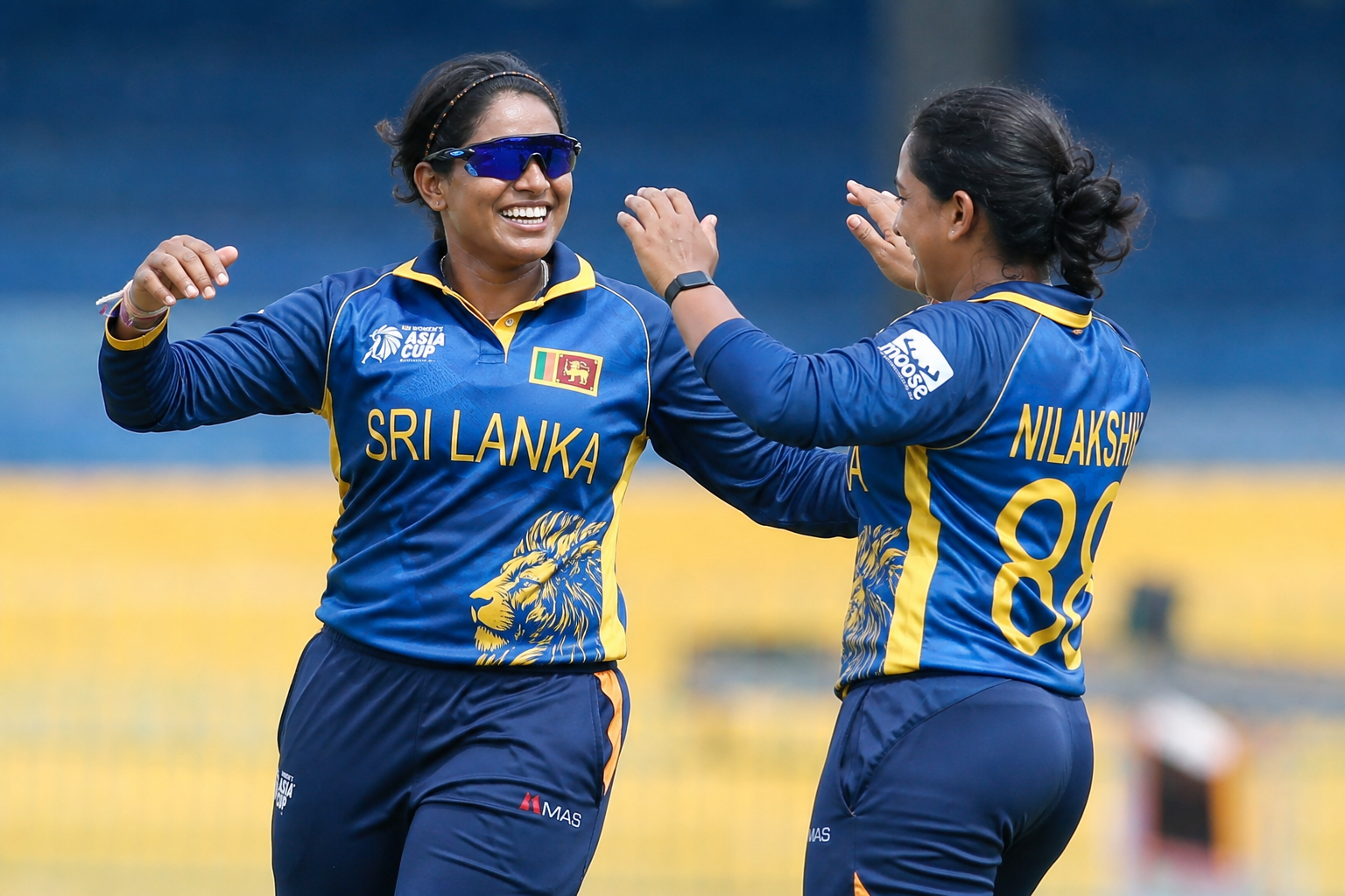 Nilakshika Silva’s fifty and Athapaththu’s seven-for lift Sri Lanka past Indonesia