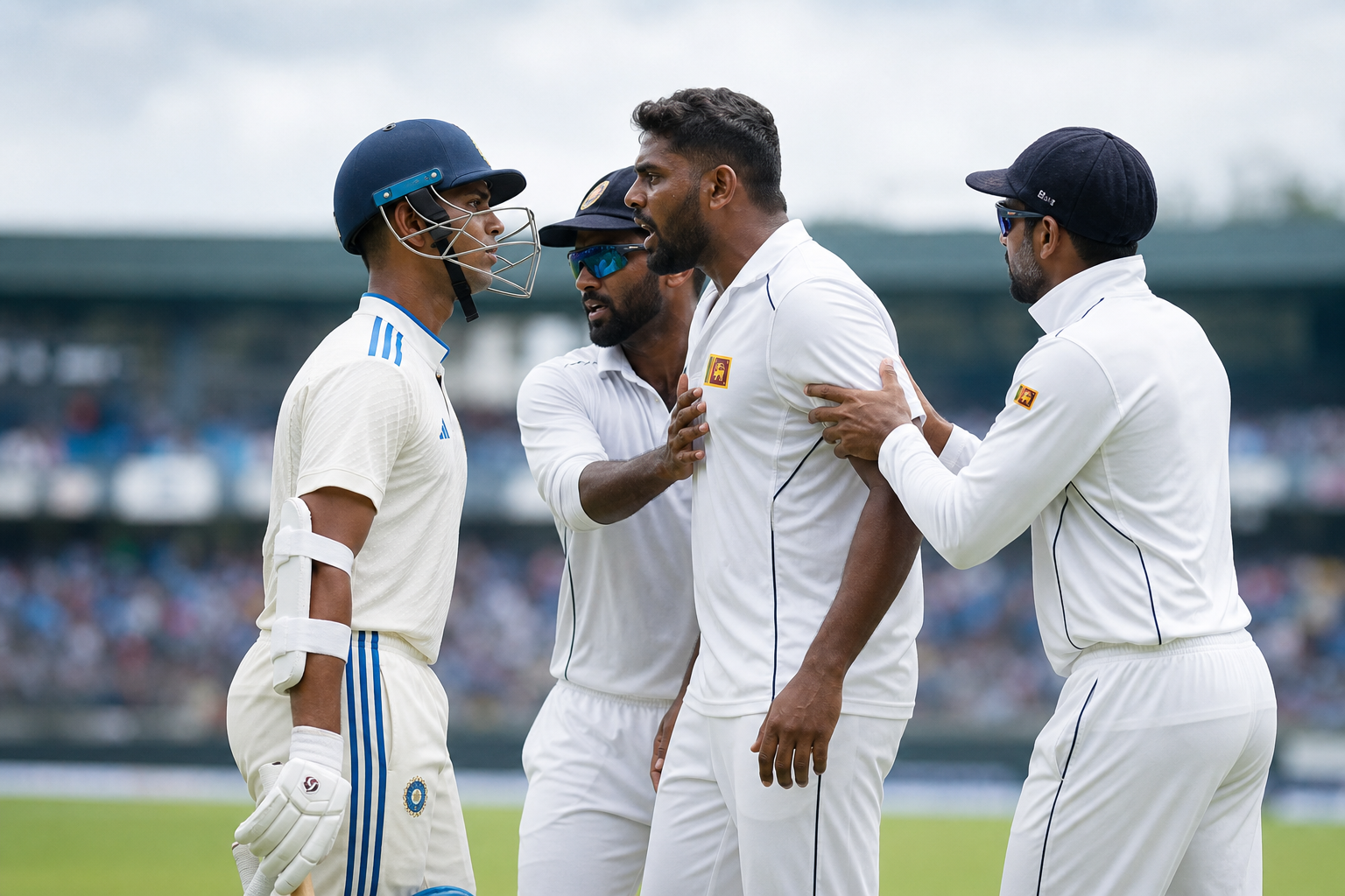 Jaiswal-Fernando confrontation leaves disciplinary call with match referee
