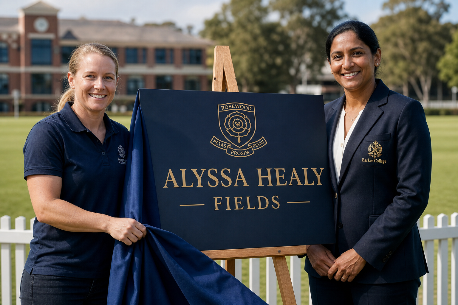 Barker College names school grounds after Alyssa Healy