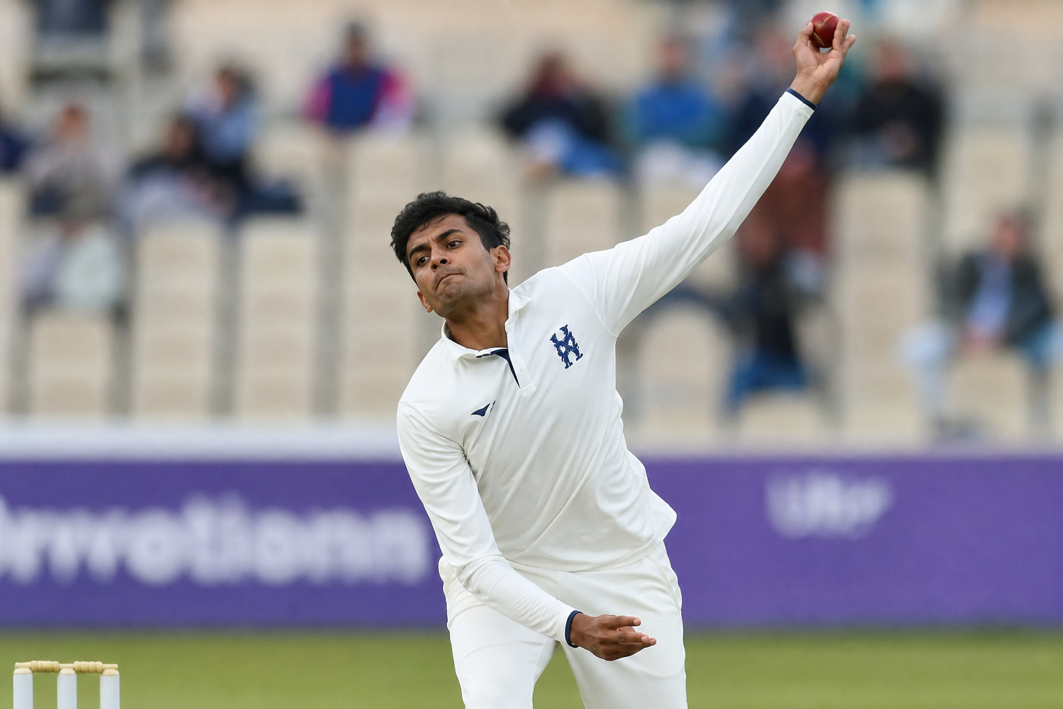 Manav Suthar takes seven-wicket match haul in Warwickshire win