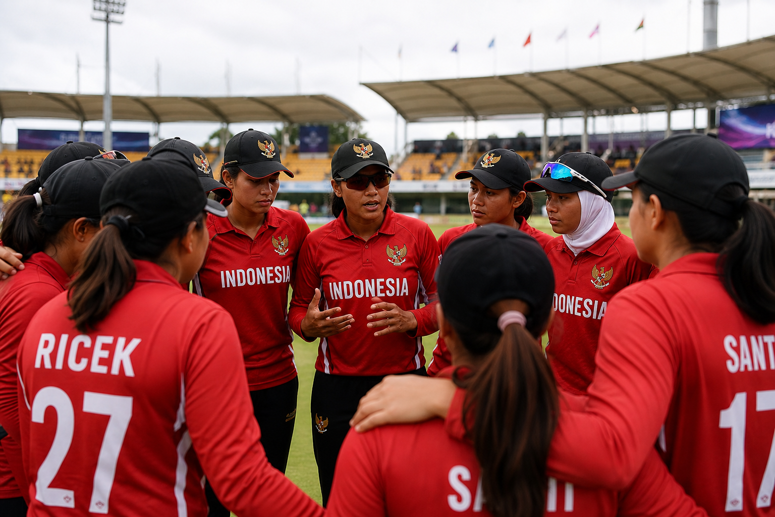 Indonesia’s Women’s Cricket Team Makes Women’s Asia Cup Debut