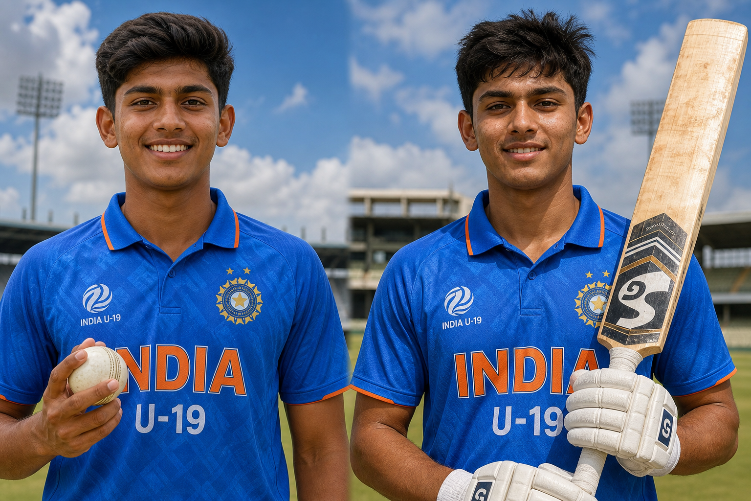 Aryan Savsani and Tanmay Baloda added to India U19 squads