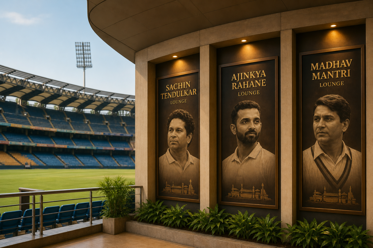 MCA to name Wankhede lounges after Tendulkar, Rahane and Mantri