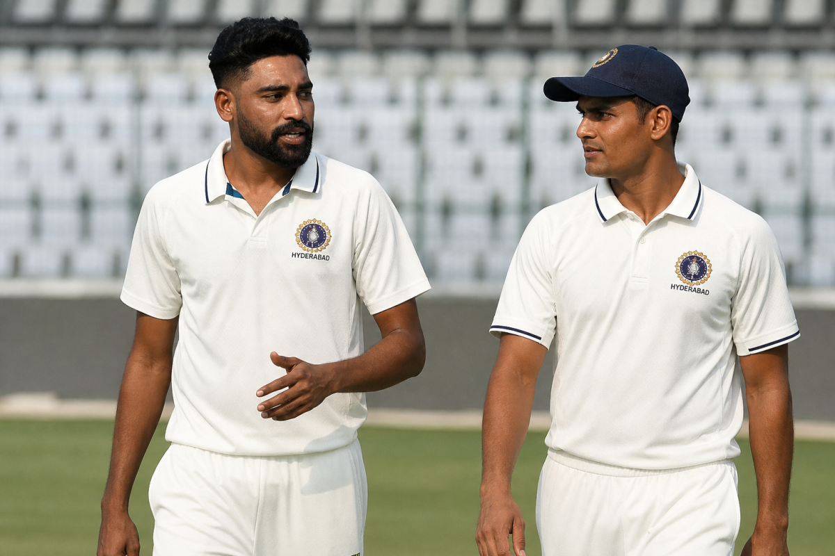 Mohammed Siraj named Hyderabad captain for Ranji Trophy 2026-27