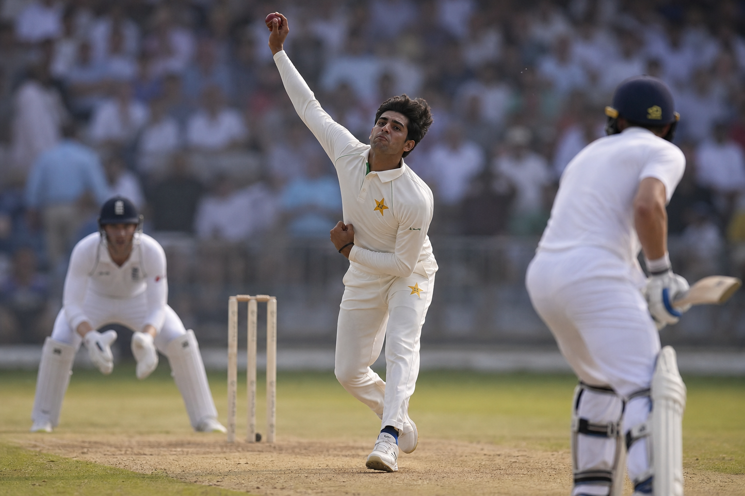 Ali Usman backs Pakistan to fight on after maiden Test five-for